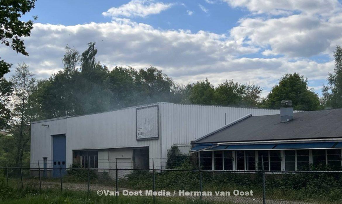 Brand in leegstaand pand in Hoogeveen – The photo only has value when it is taken