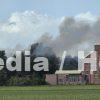 Brandweer Annen assisteert bij grote brand Kiel-Windeweer. (video)