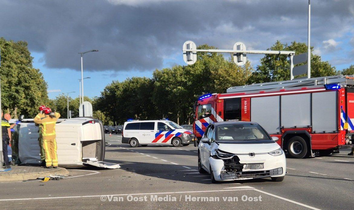 Fikse klapper in Assen op Europaweg-Zuid – The photo only has value when it is taken