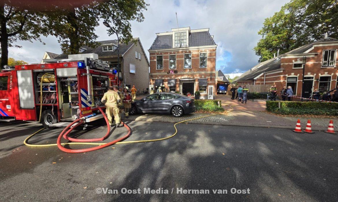 Brand in kelder van juwelier in Zuidlaren (video) – The photo only has value when it is taken