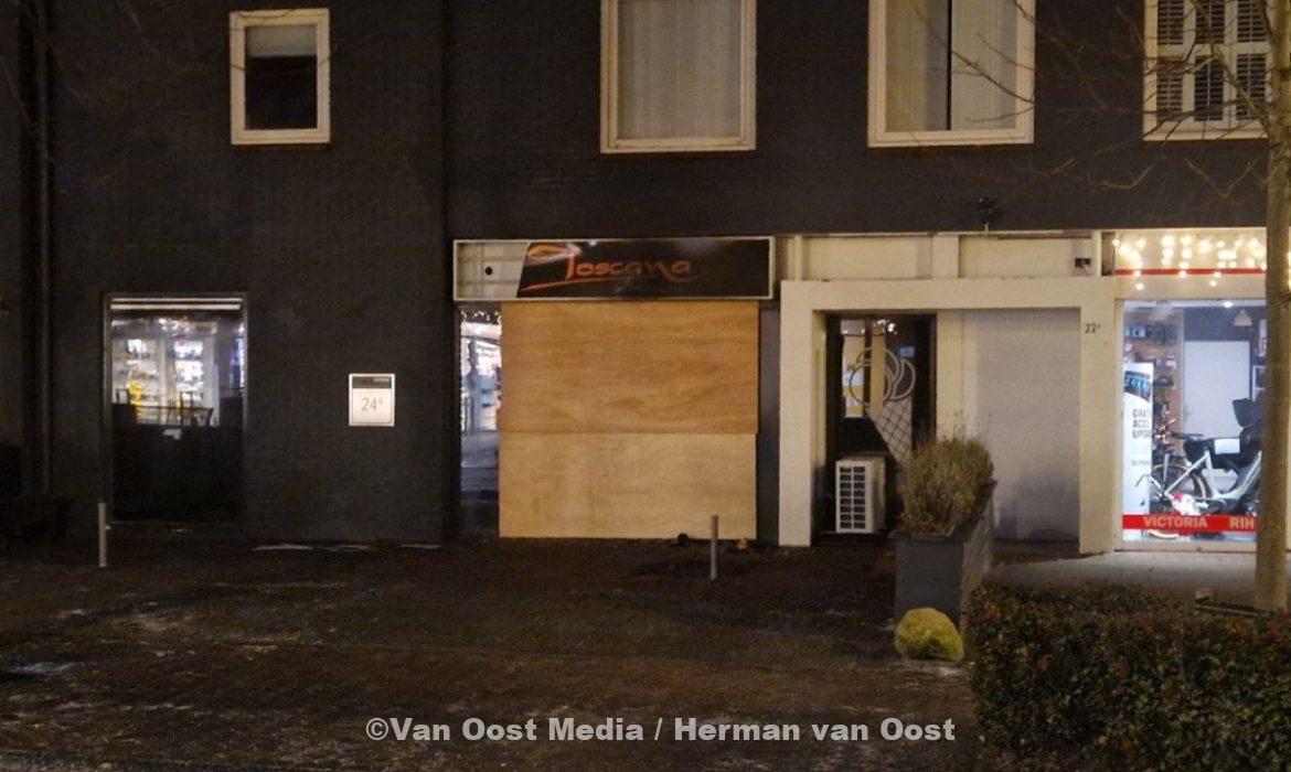 Brand in IJssalon Toscane in Gieten – The photo only has value when it is taken