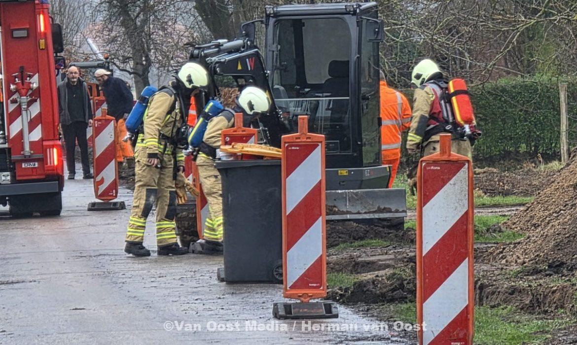 Gaslek in Gieterveen aan de Boerendijk (video) – The photo only has value when it is taken