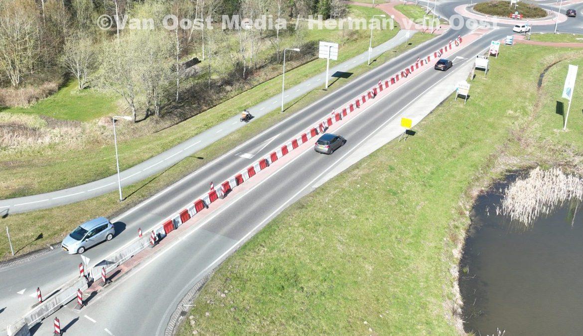 Bedrijfsleven en bewoners in Gieten not amused van werkzaamheden (video) – Mooi dai d`r bint