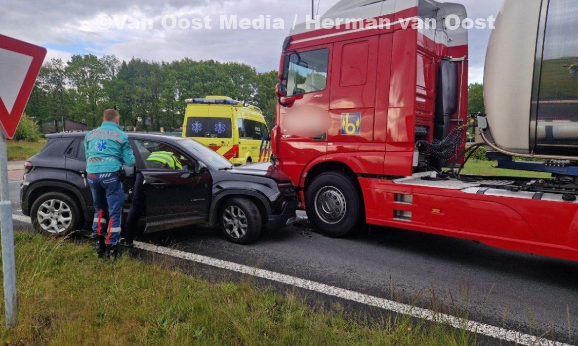 Vreemd ongeval in Borger op de Borgerveldweg. – Mooi dai d`r bint