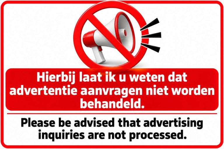 Melding_ geen advertentieaanvragen